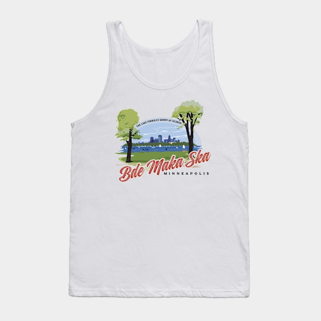 Bde Maka Ska Tank Top by MindsparkCreative